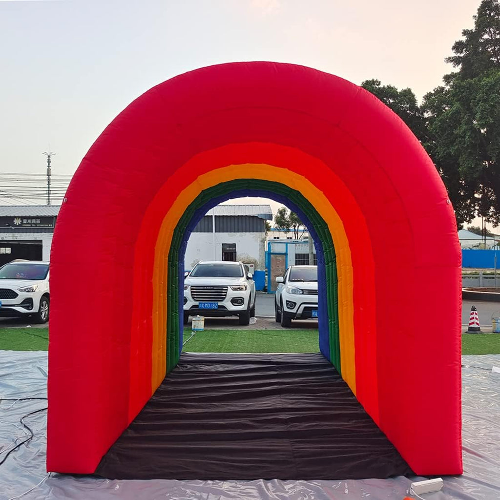Inflatable with Air Blower and Separable Mat O506