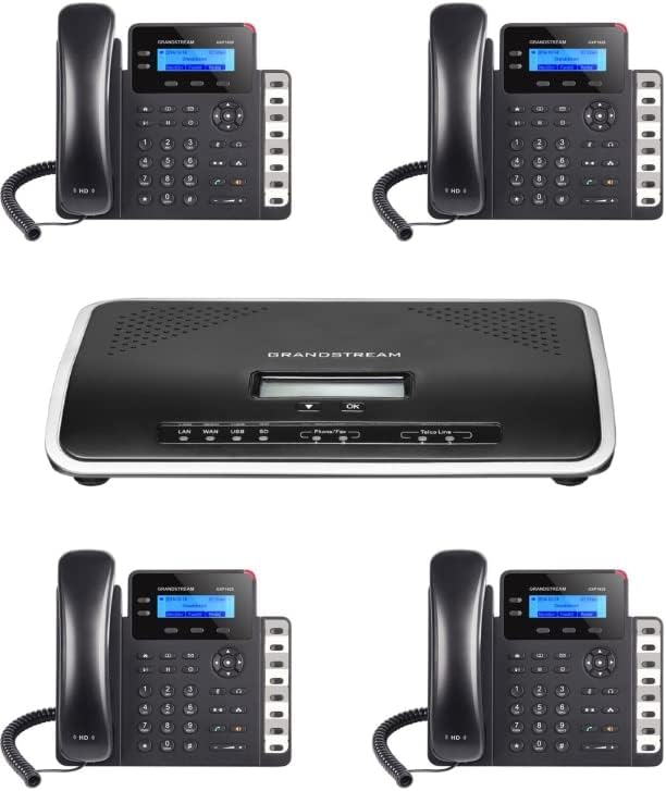 IP Phone 4-Units with IP PBX Gigabit A291495