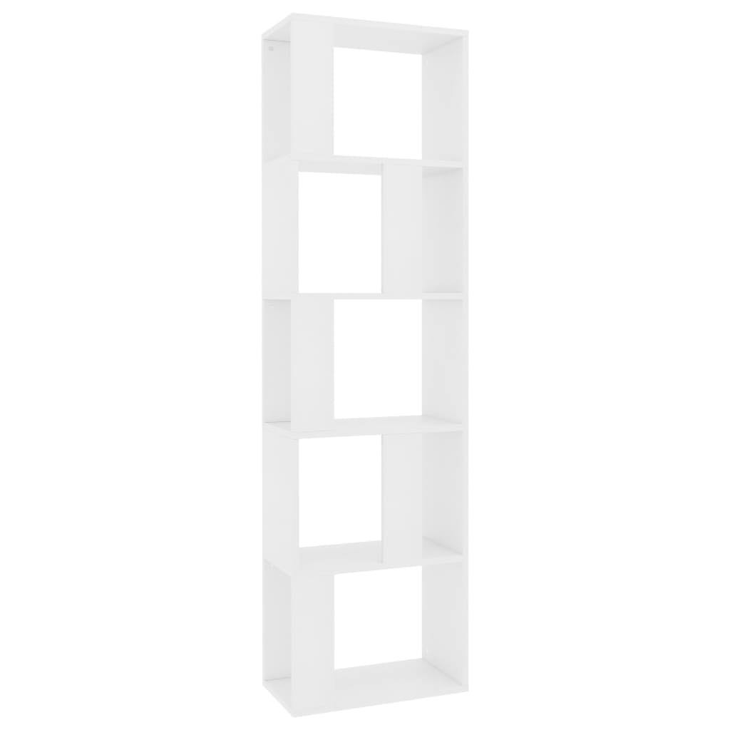 Gray Book Cabinet Room Divider Chipboard Z9020