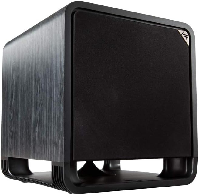 Powered Subwoofer with 12” Woofer, 400W Amp, Washed Black Walnut V379413