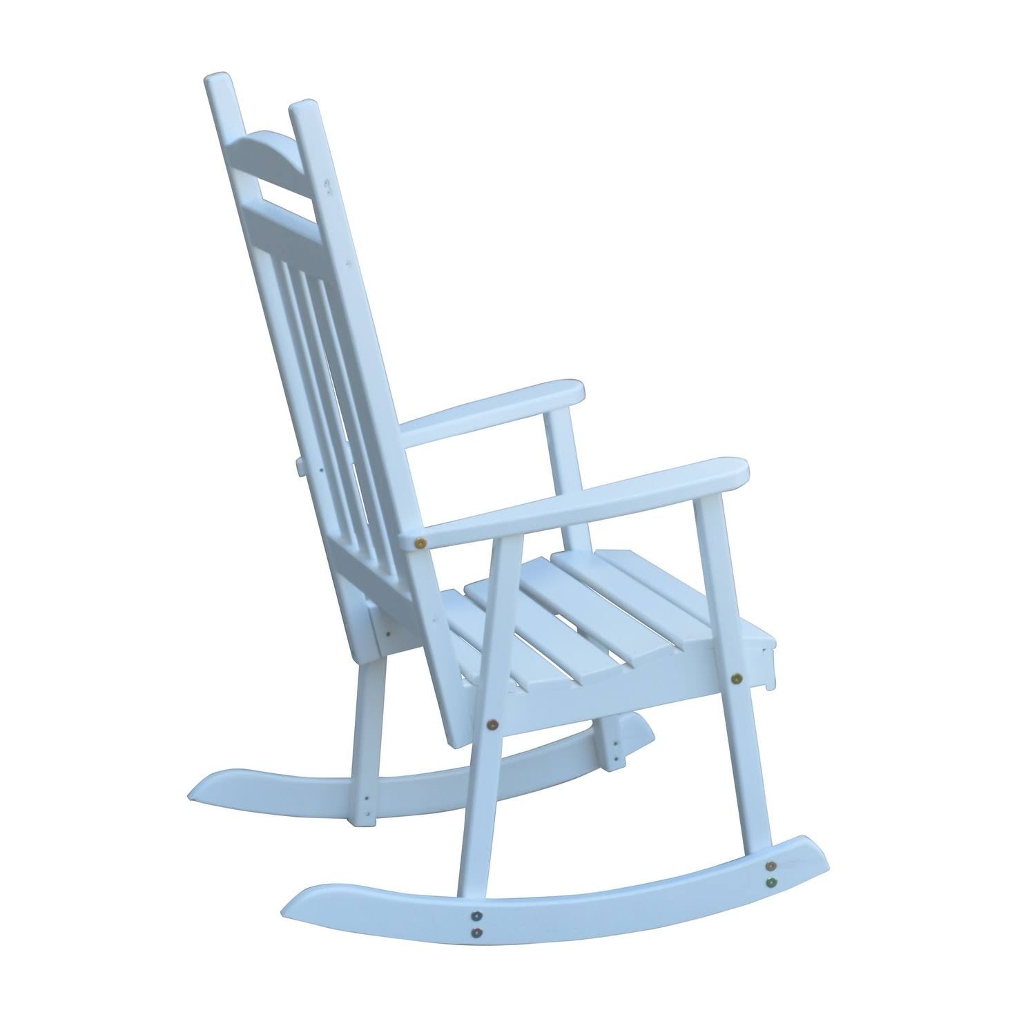 Olive Gray Porch Rocker H576
