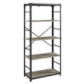 4 Shelf Bookcase in Driftwood H42978