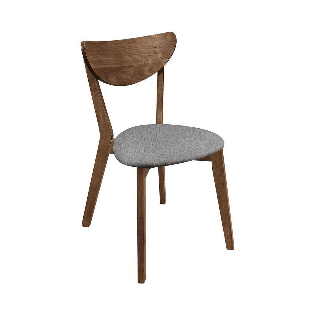 Natural Walnut and Grey Dining Room Set C562802