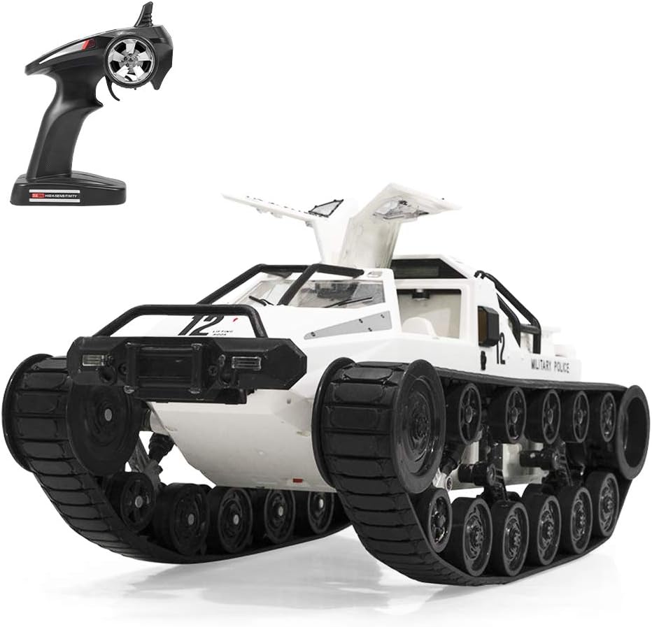 1/12 Scale 2.4GHz Remote Control Rechargeable Tank (Black) B3095