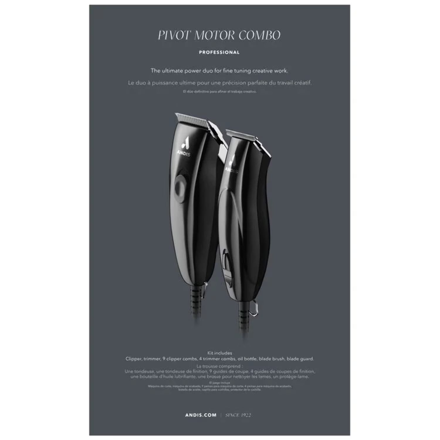 Pivot Motor Combo Clipper Trimmer M414340