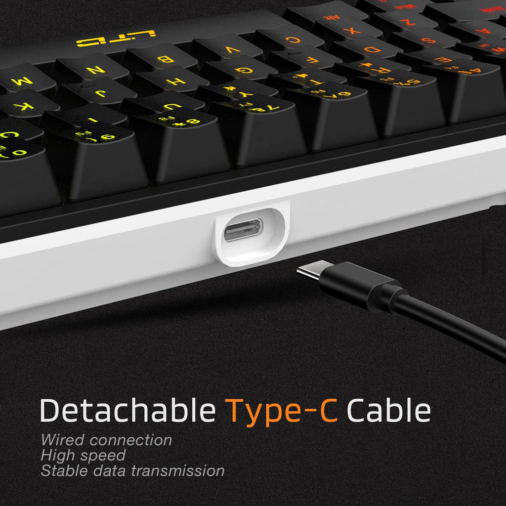 Black 68 Keys Membrane Keyboard, Pack of 2 J277