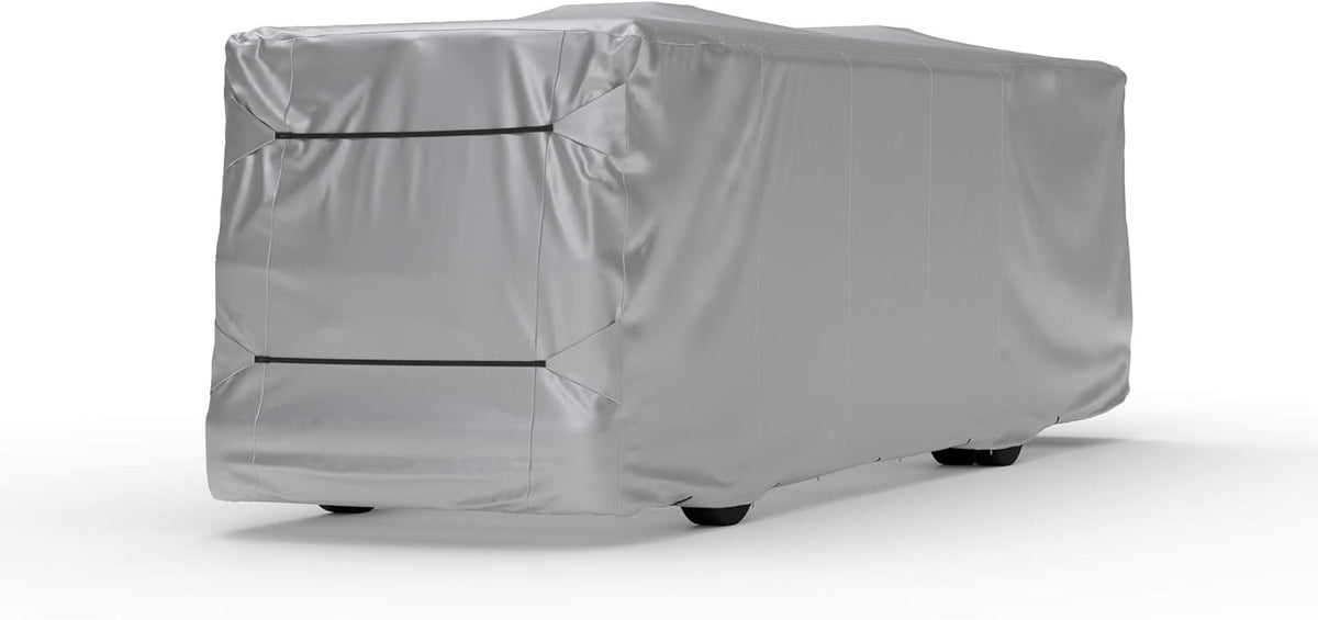 Weatherproof RV Cover for Class A RV 37' - 40' Long with Fleece Lining, Cable Lock, Storage Bag & Wind Straps N9780