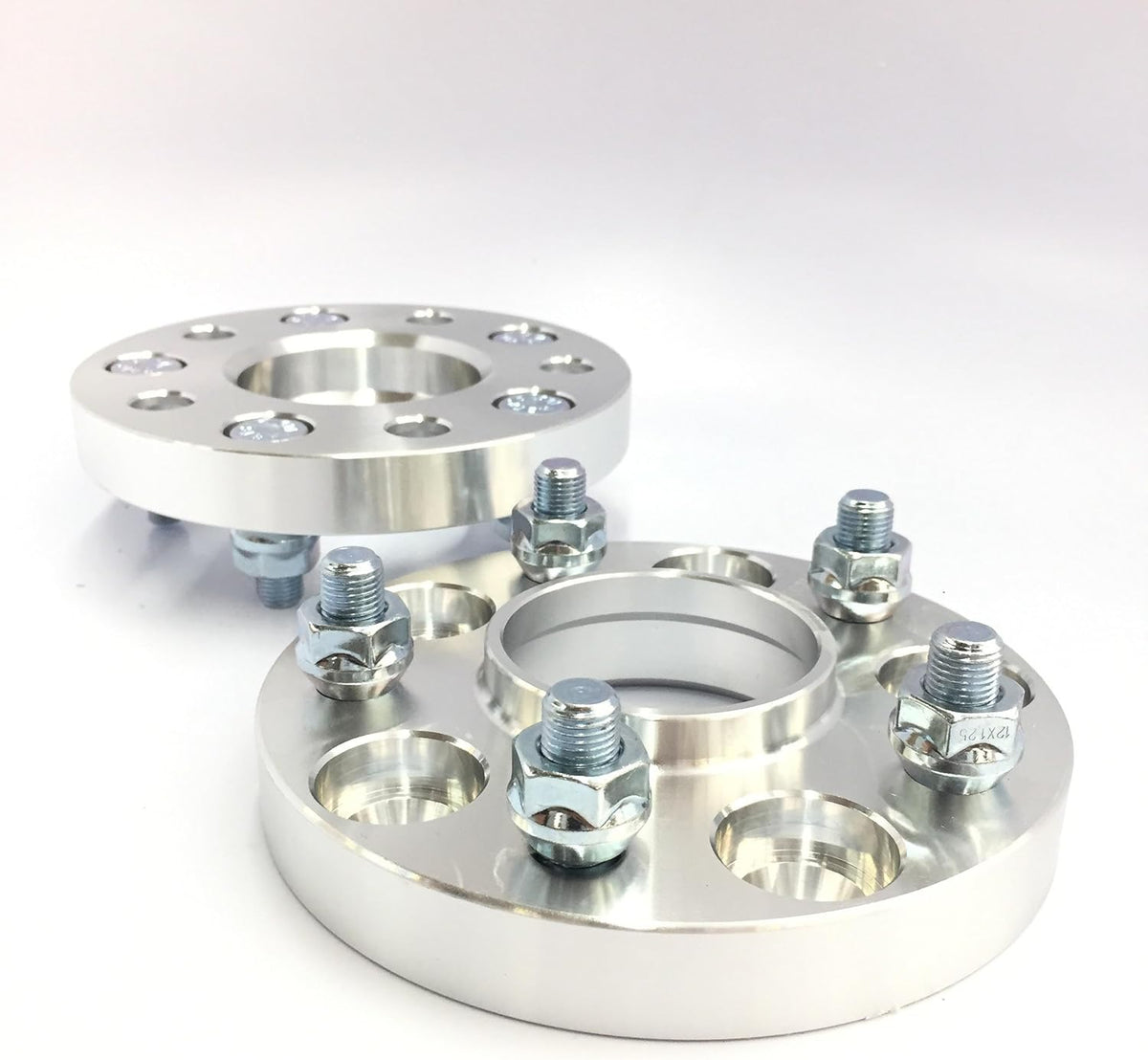 2 Pieces 20mm Hub Centric Wheel Adapters 5x114.3 to 5x100 67.1 to 54.1mm Center Bore 12x1.5 Thread Pitch L305