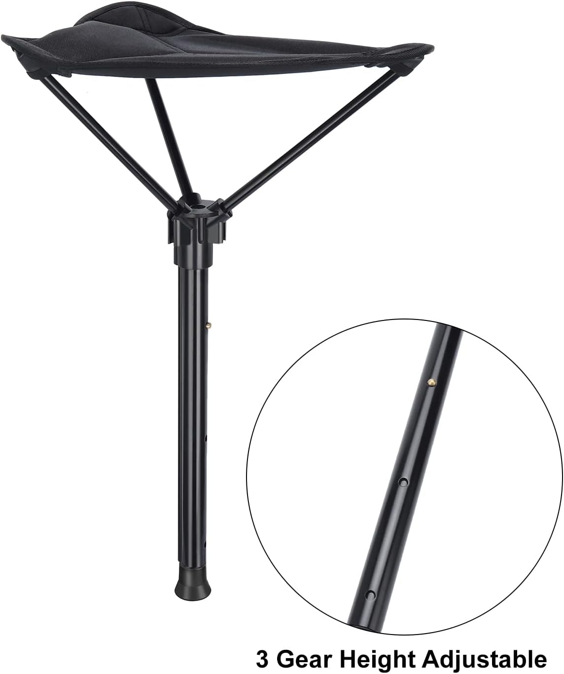 Foldable Telescopic Camping Stool, Pack of 2 M62813