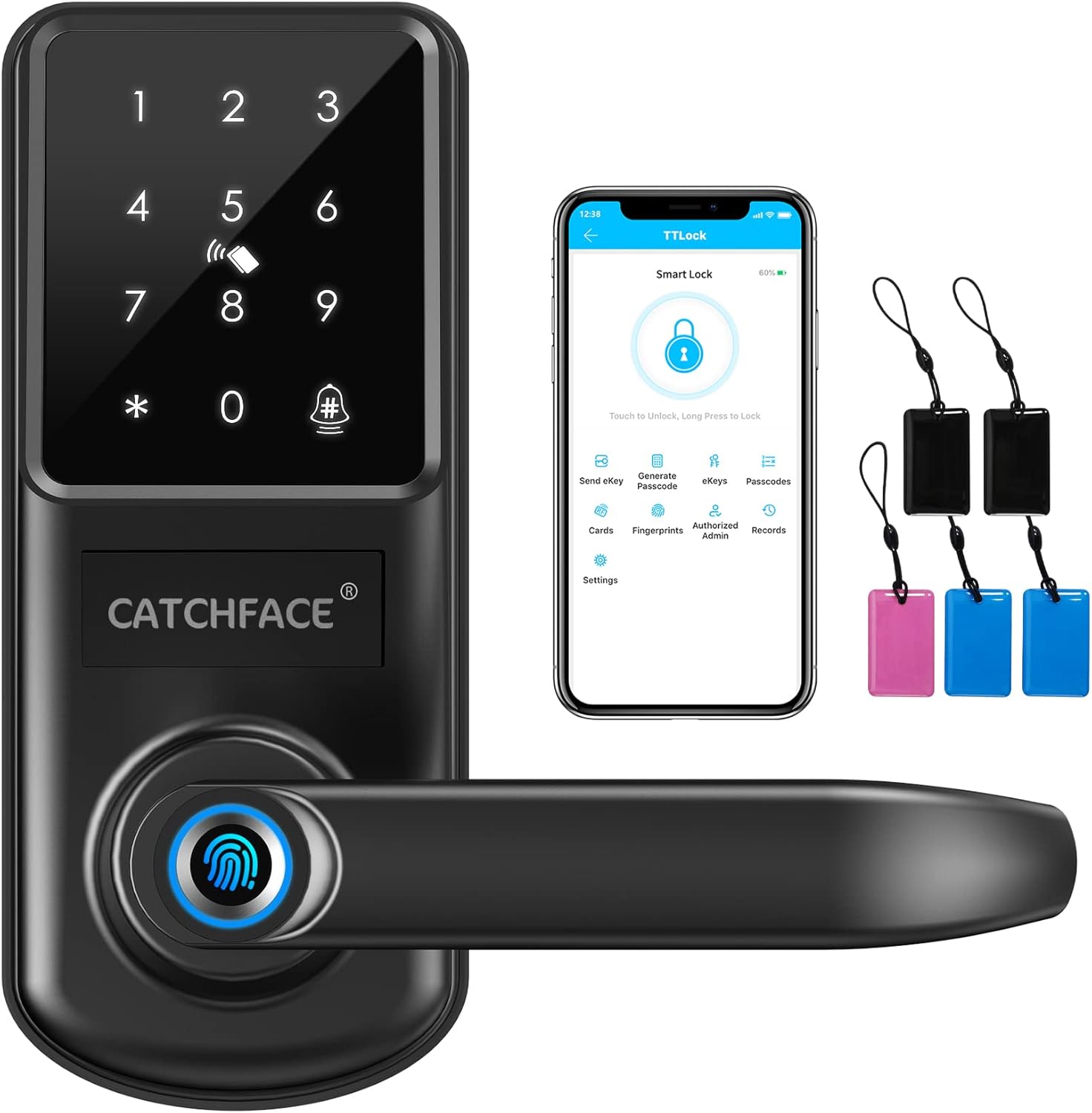 Smart Lock with Handle L423917