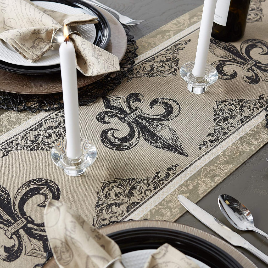 Cotton French Jacquard Dish Towels, Set of 3 Z84241