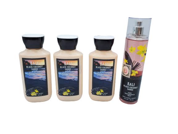 Bali Black Coconut Sands Body Lotion Z202