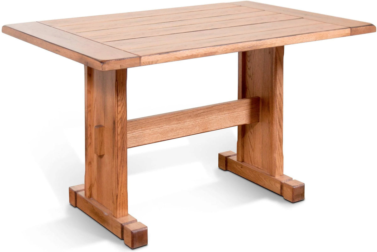 Rustic Oak Breakfast Nook Set V526869