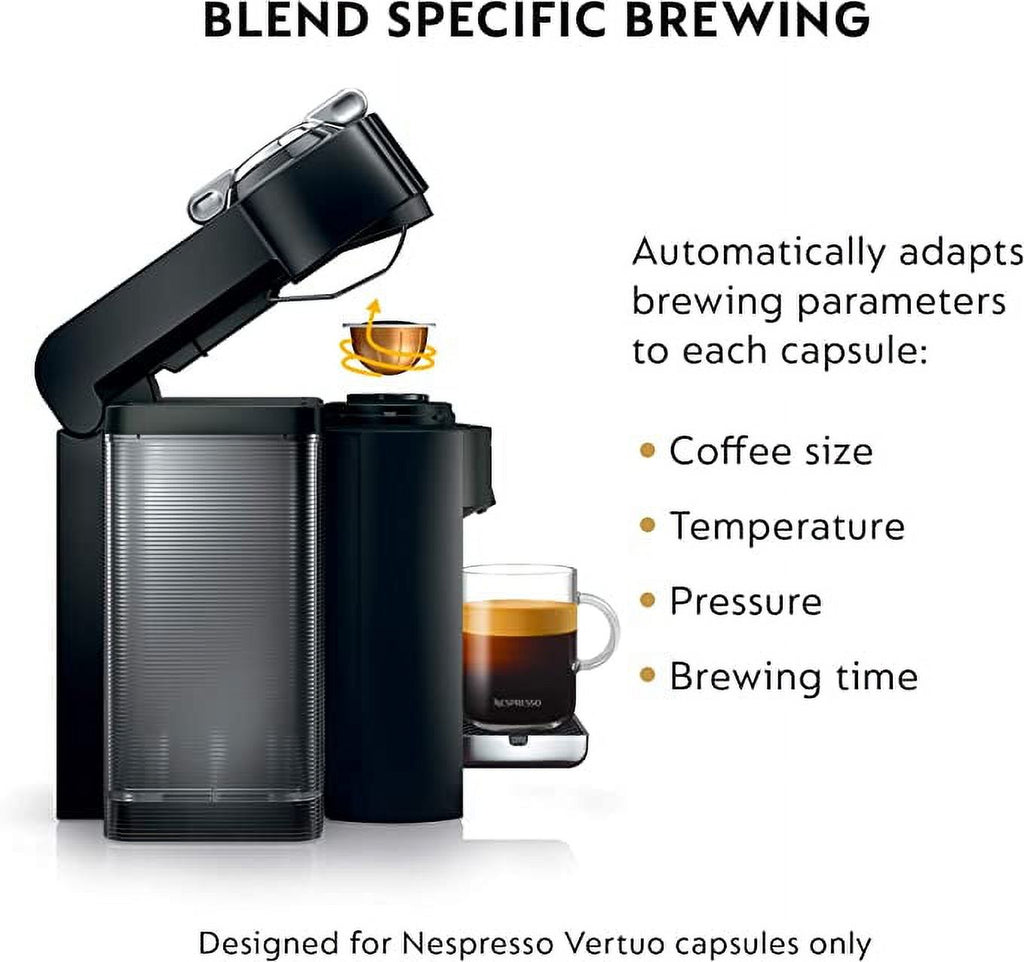 Piano Black Coffee Espresso Machine with Milk Frother S26694