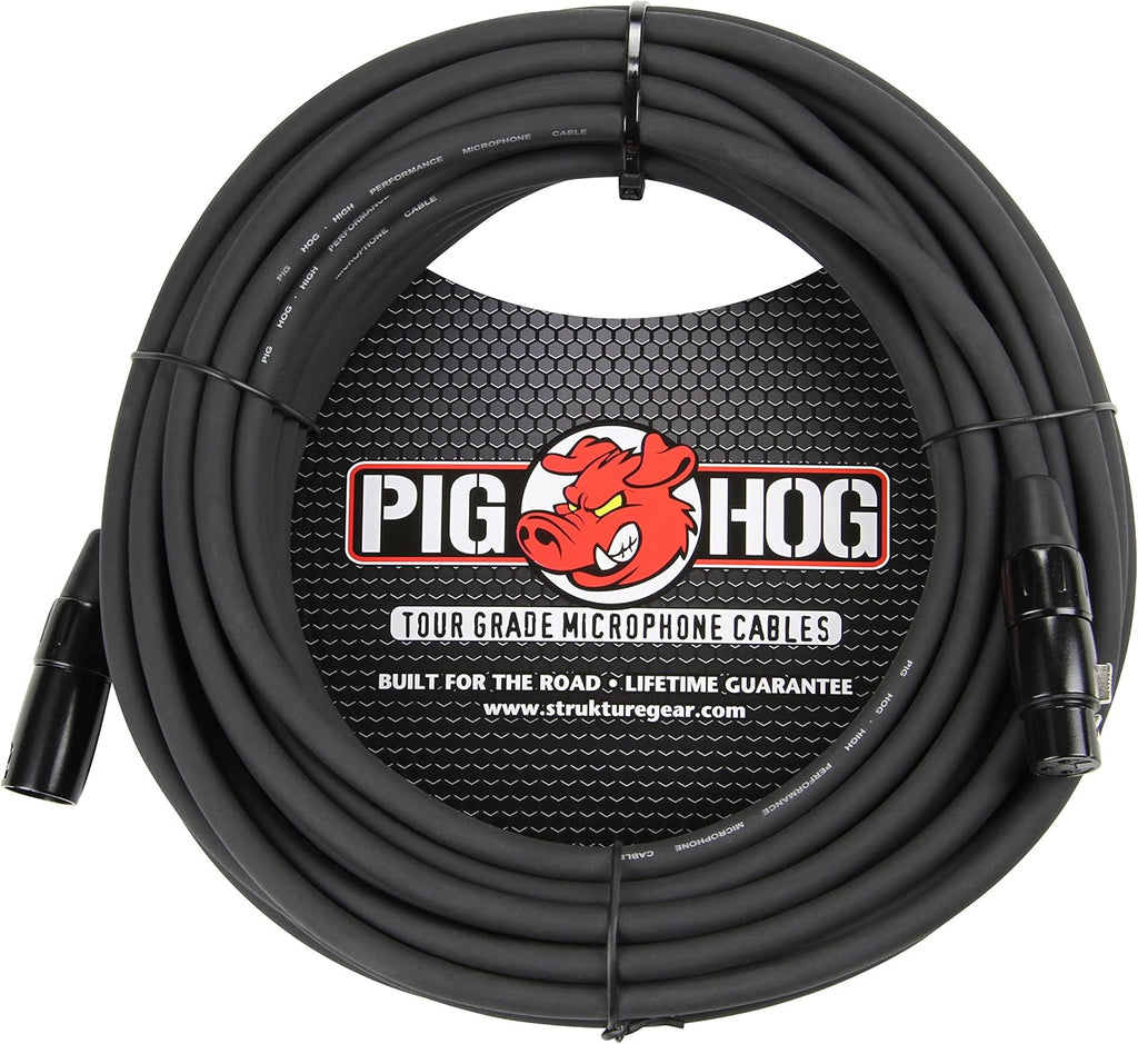 Black 50 Feet XLR Microphone Cable G312