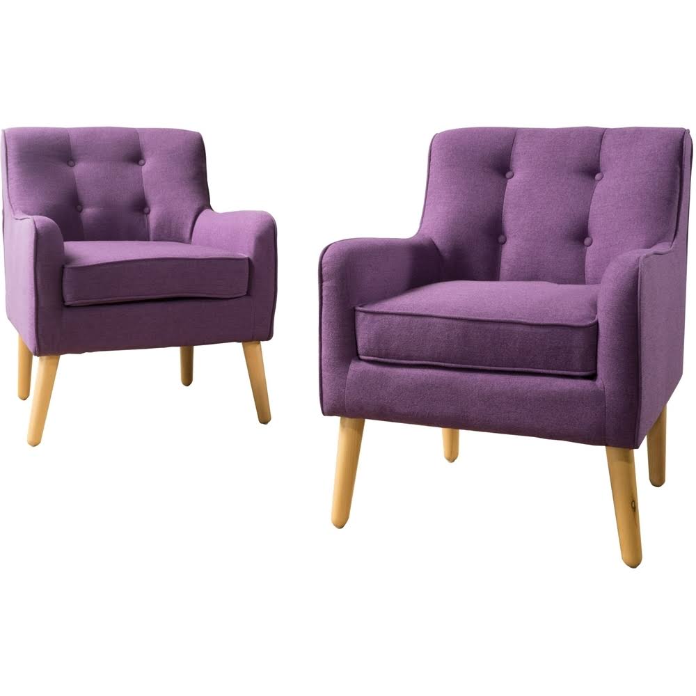 Purple Accent Chair (Set of 2) K8841