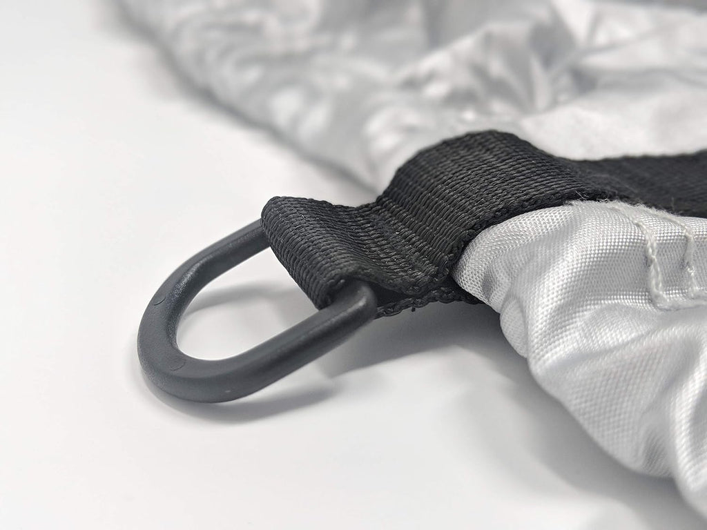 Weatherproof RV Cover for Class A RV 37' - 40' Long with Fleece Lining, Cable Lock, Storage Bag & Wind Straps N9780