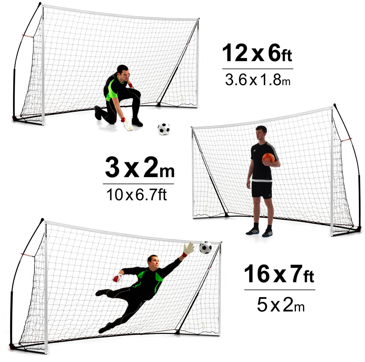 Ultra-Portable Soccer Goal 6x4 K707432