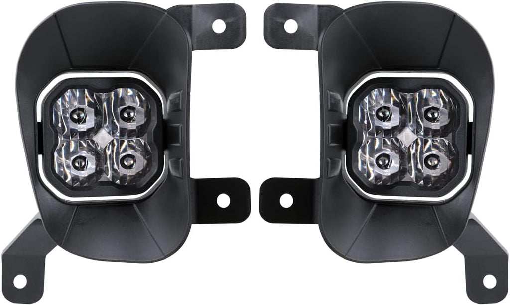 SS3 LED Fog Light Kit for Ram 1500 2013-2018, White SAE/DOT W274922