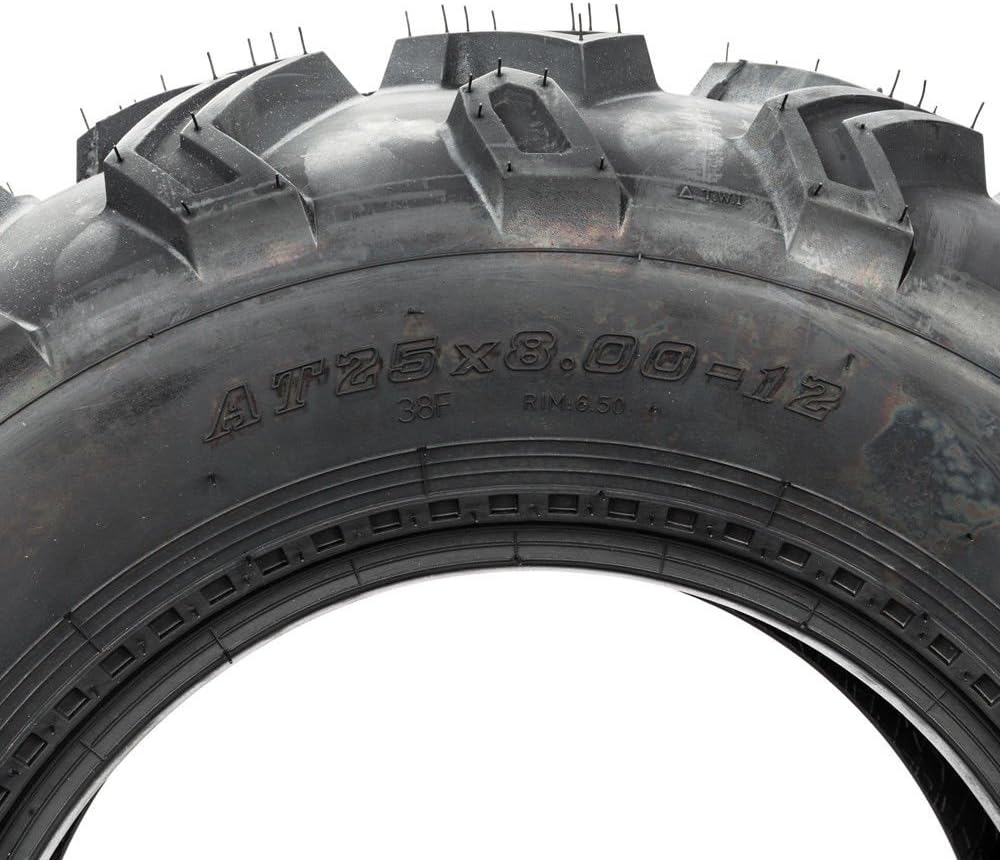 Set of 2 25x10-12 Rear ATV UTV Tires 6 Ply Rating J175833