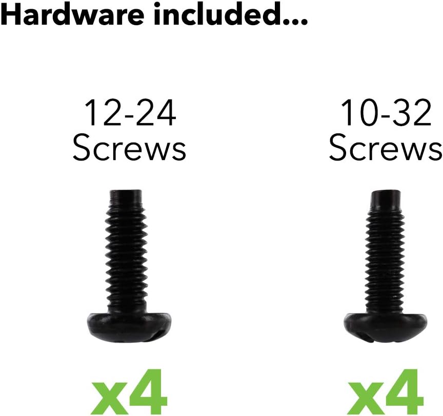 19 Inch Rack Mount Shelf Kit Black Pack of 2 L422