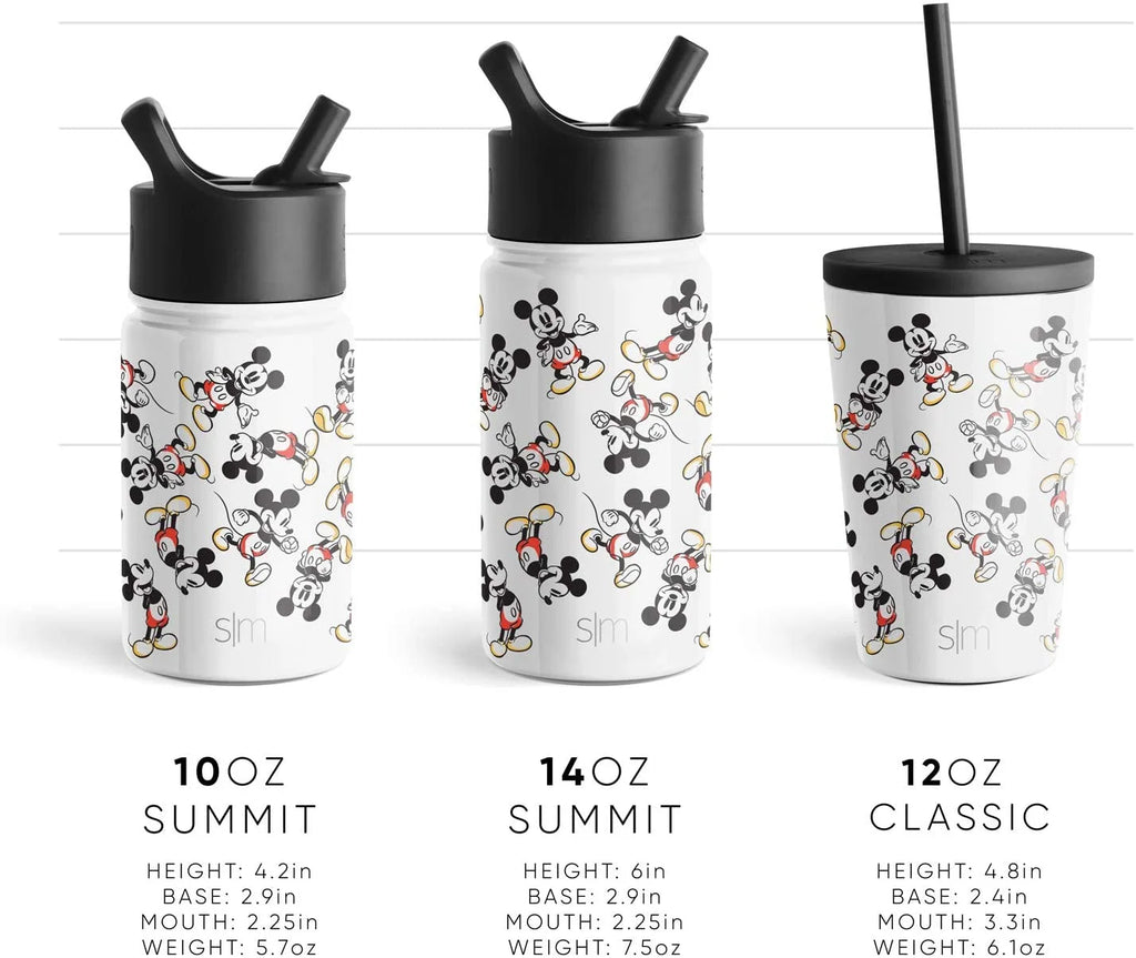 12oz Insulated Stainless Steel Kids Tumbler with Lid and Straw M486
