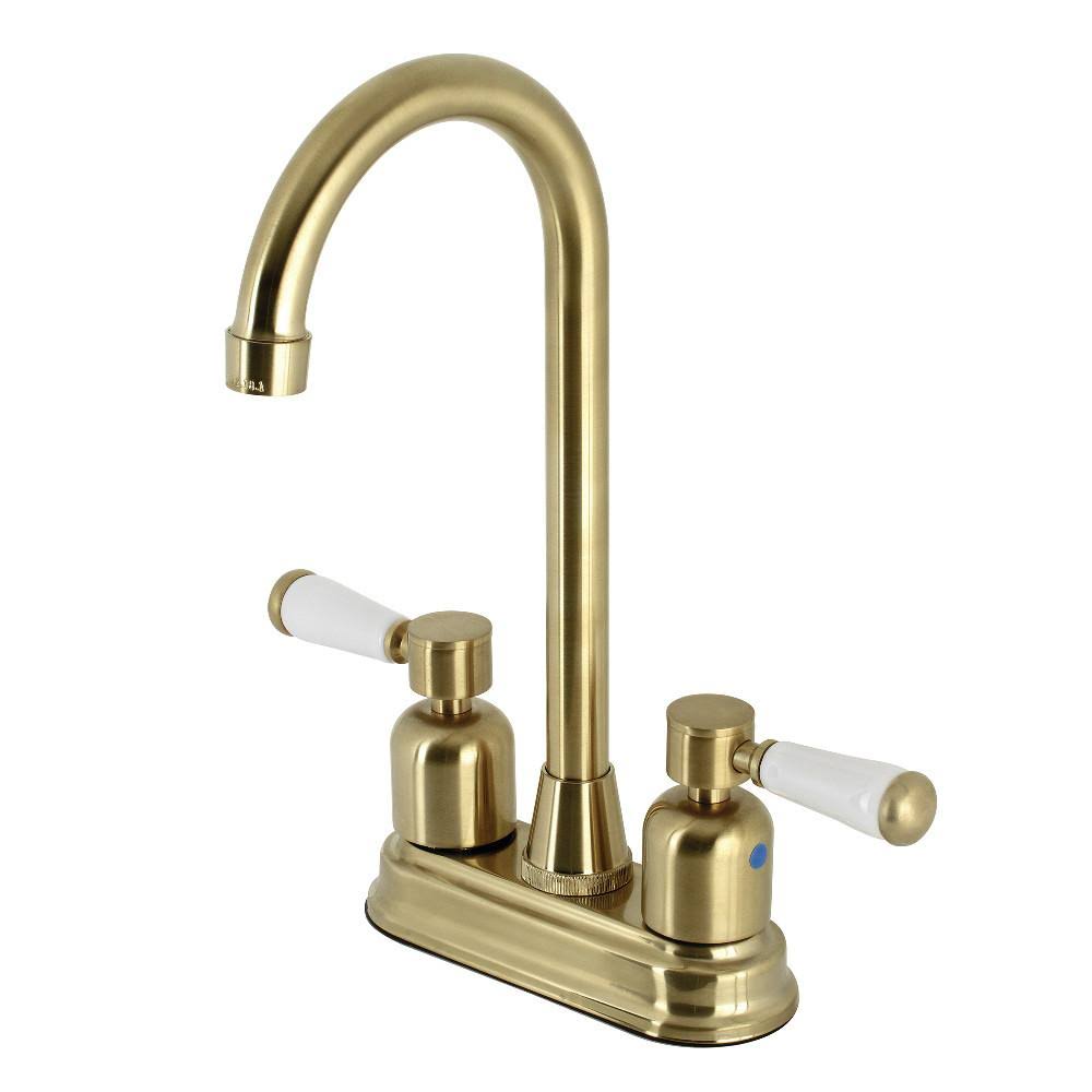 Brushed Brass Bar Faucet Q96154