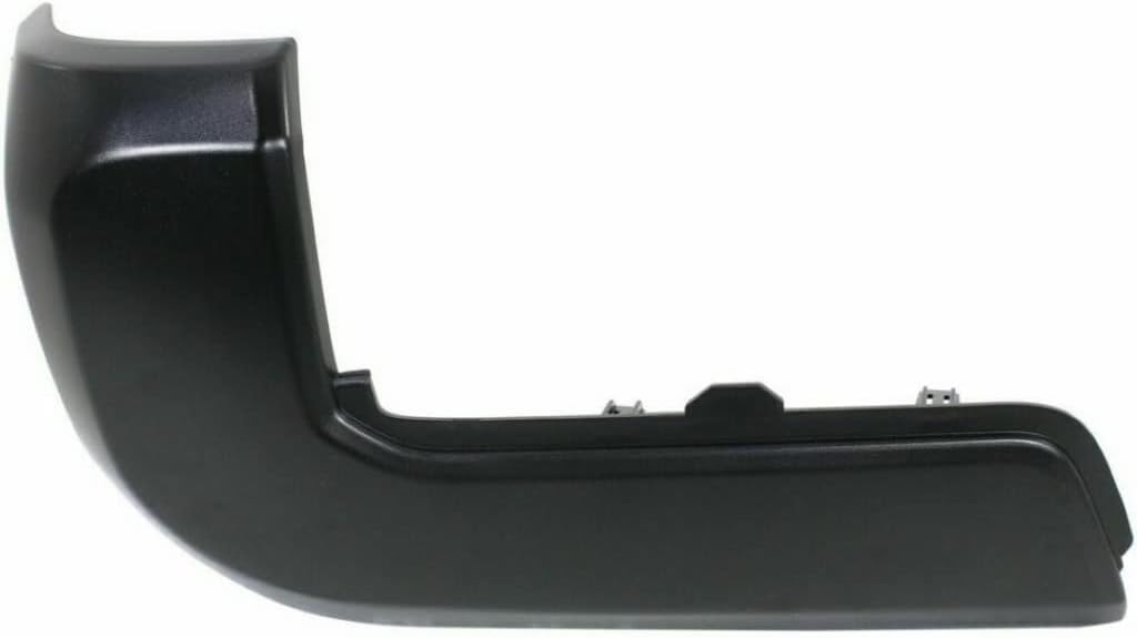 Black Rear Outer Bumper End N8714