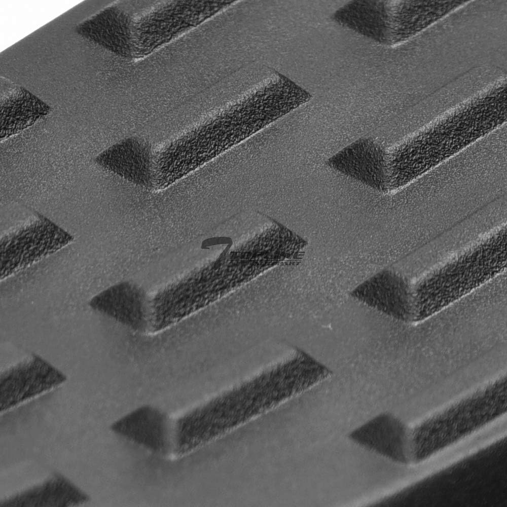 Black Steel Side Step Nerf Bars T72383
