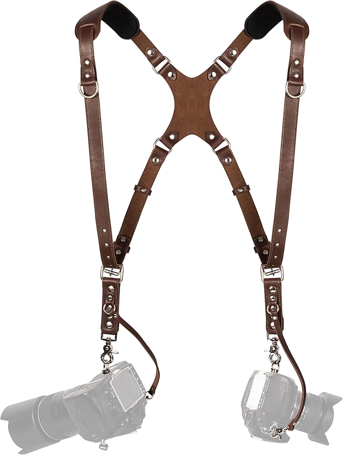 Dual Harness Leather Strap G126