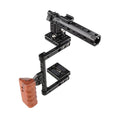Camera Cage with Top Handle and Wood Grip X22242