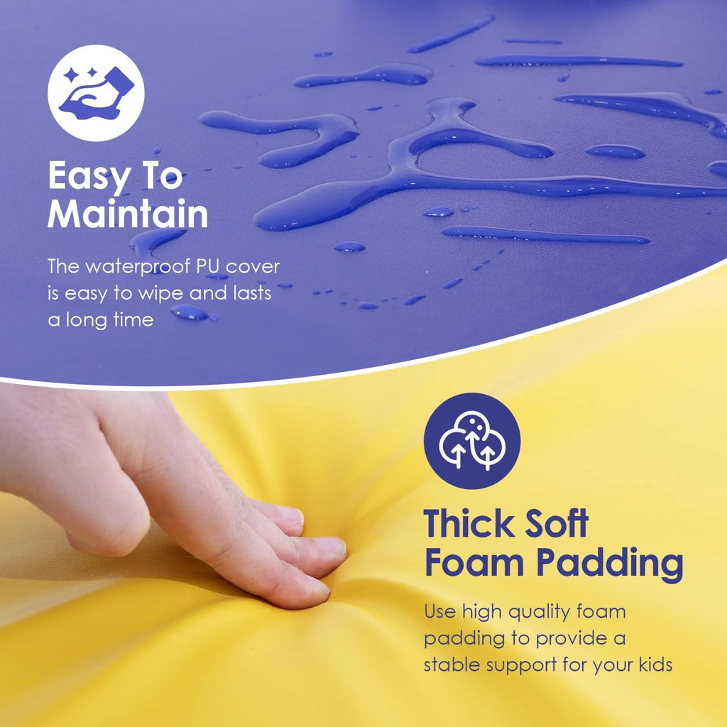 5-Piece Set Kids Foam Climbing Blocks Indoor Play Equipment V230235