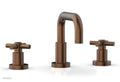 Antique Copper Widespread Faucet Q711