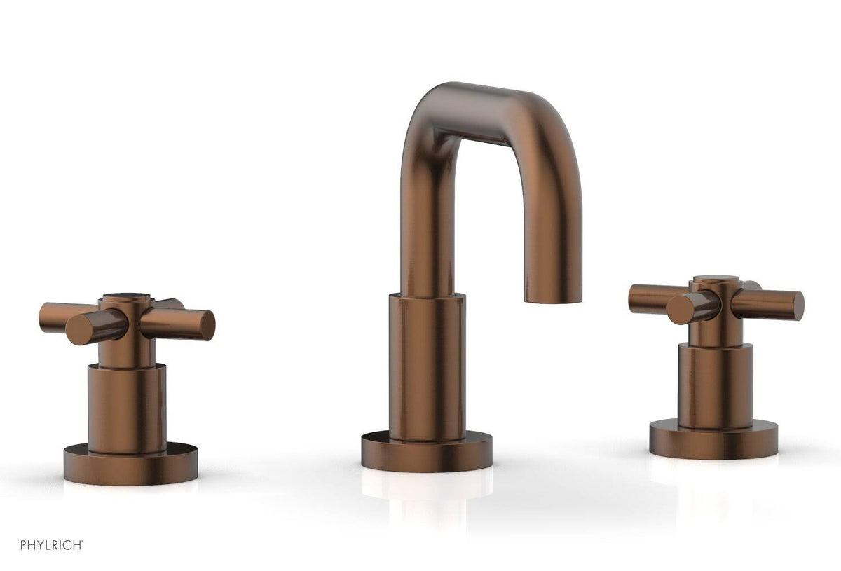 Antique Copper Widespread Faucet Q711