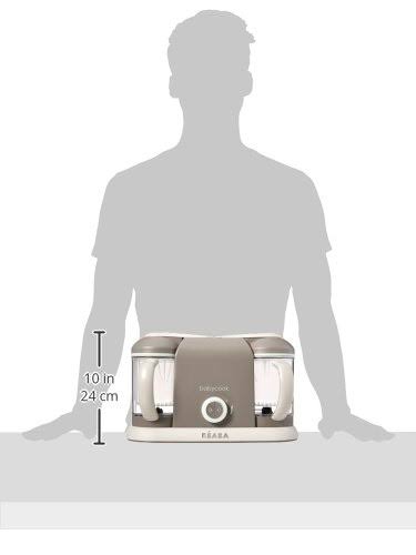 Baby Blender/Steamer, 2.3 qt, Polypropylene, Latte/Mint V836949