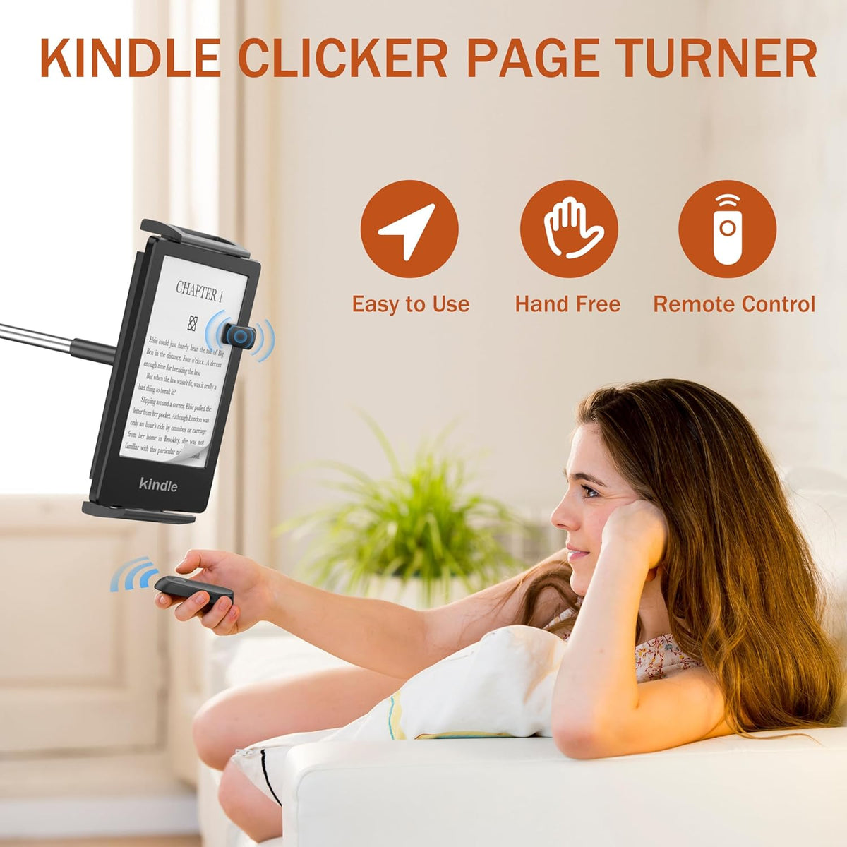Remote Control Page Turner for Kindle Ebook Readers F80139