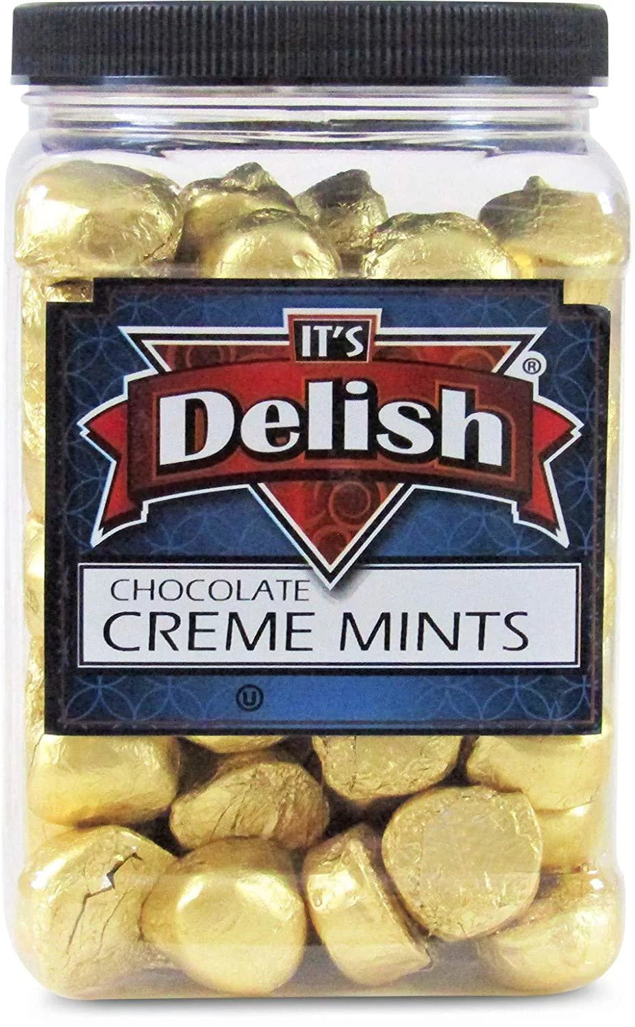 3 LBS Dark Chocolate Covered Mint Cream Individually Wrapped M39998