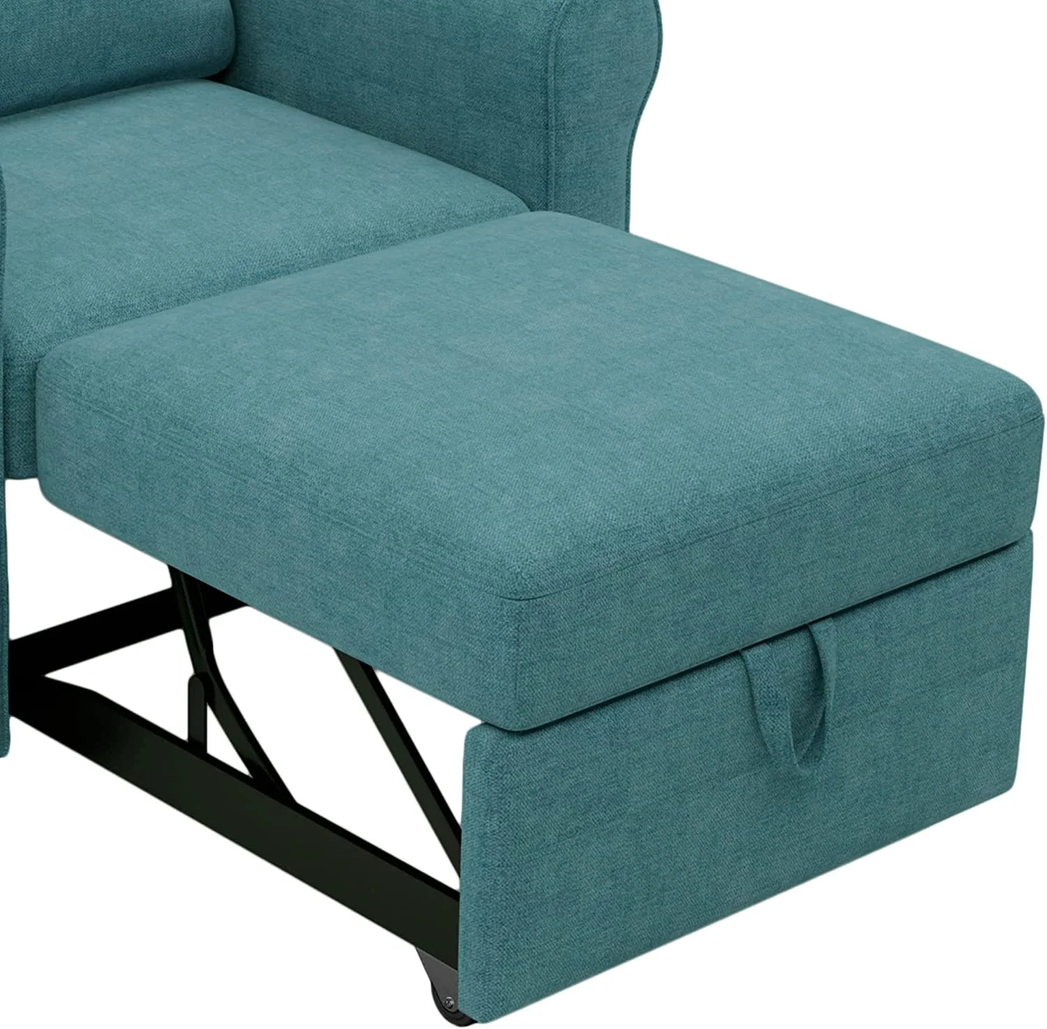 Teal 3-In-1 Single Sofa Bed W9185