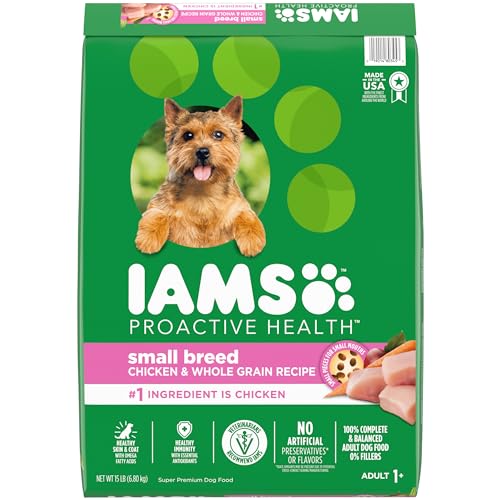 15 lb. Small Breed Adult Dry Dog Food with Real Chicken M845