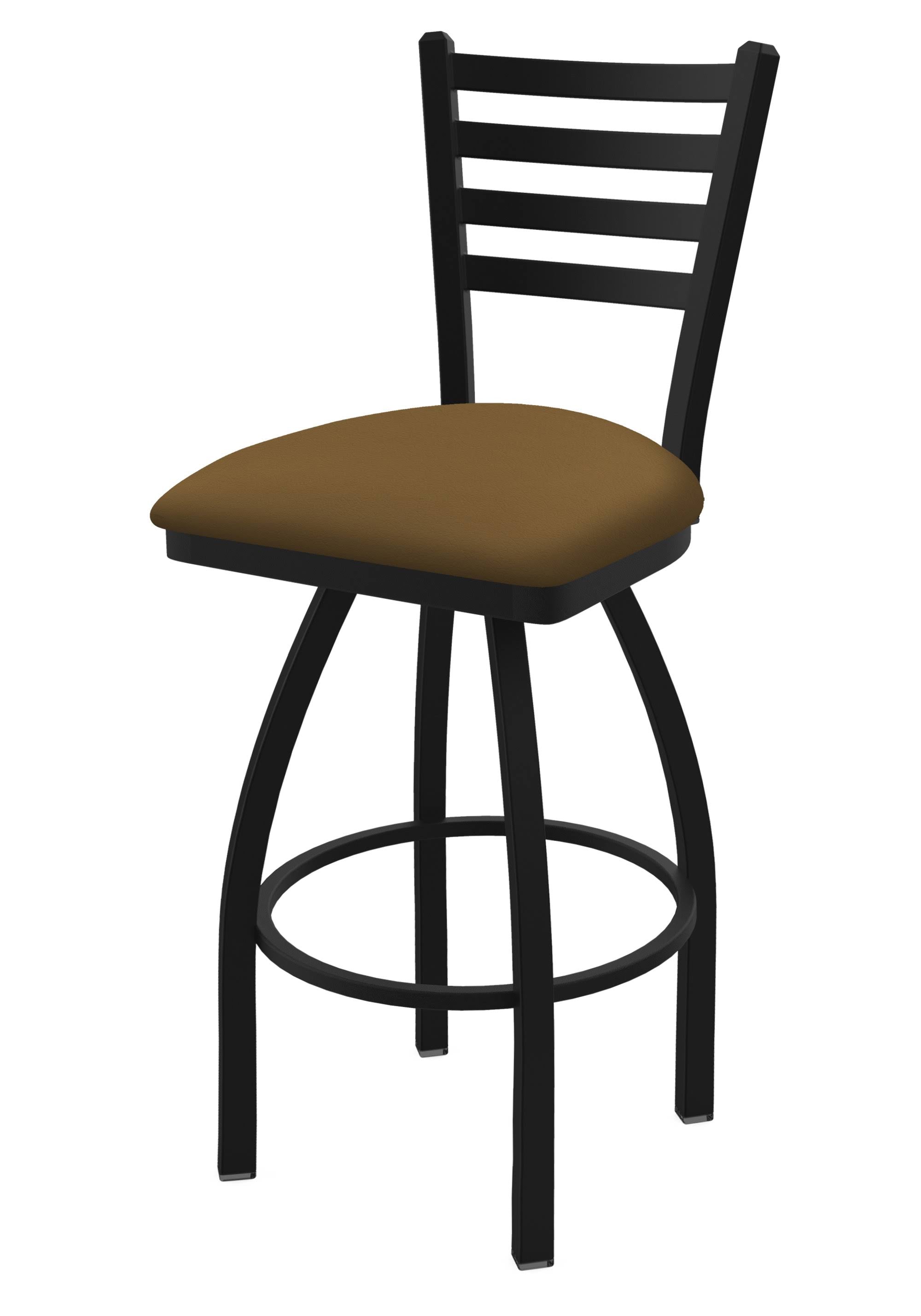 Black Wrinkle Finish Swivel Counter Stool V3507