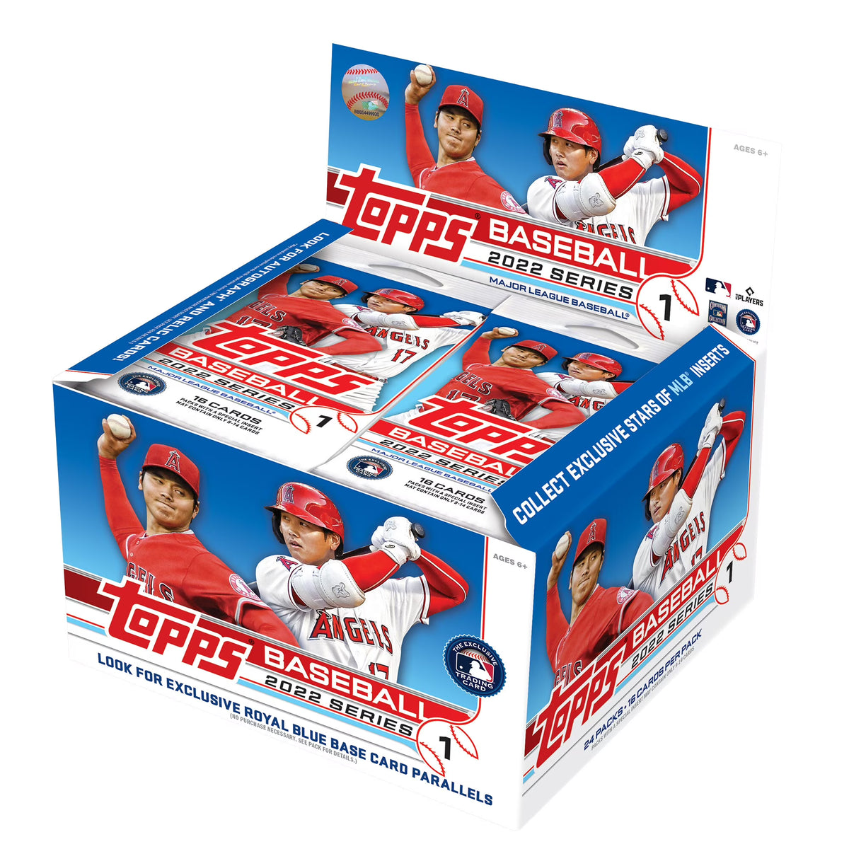 2022 Topps Baseball Series 1 Factory Sealed 24-Pack Retail Display Box I48963