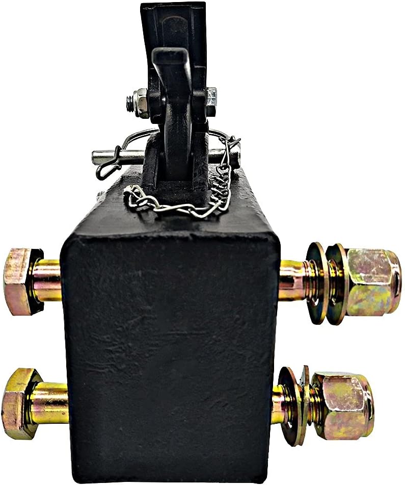 Black 2-5/16 Trailer Coupler Pack of 2 J839
