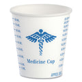 3 oz White/Blue Paper Cups Y195
