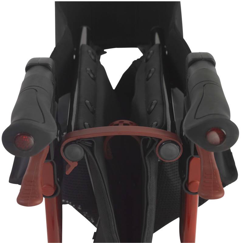 Red Rollator Walker X17673