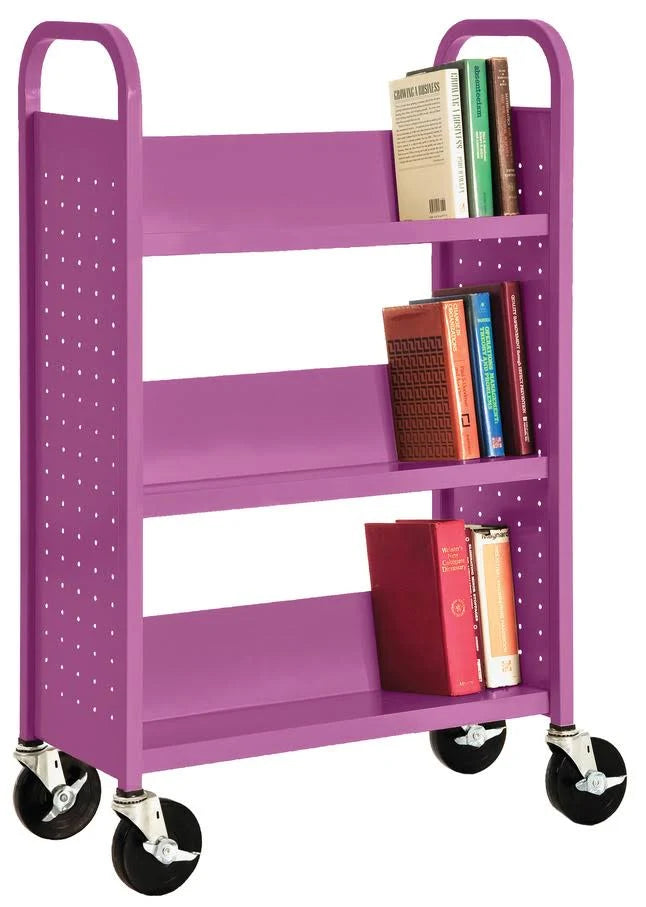 Single Sided Sloped Shelf Welded Bookcase W925942