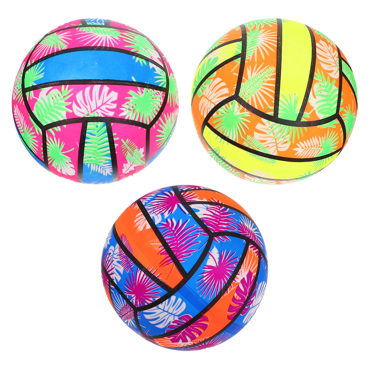 3Pcs Colorful Inflatable Water Volleyball Toy W921