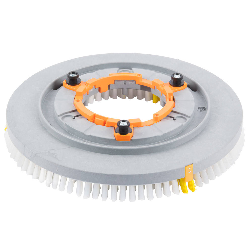 14x22 White Rotary Cleaning Brush L424
