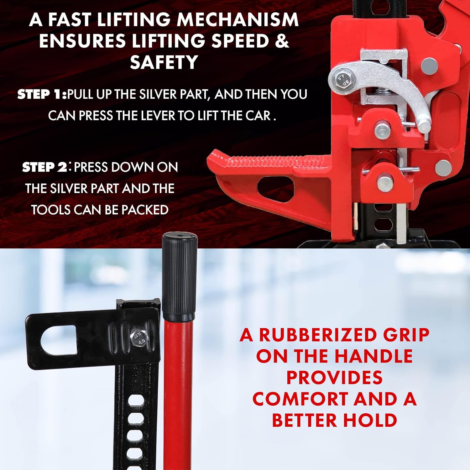 60 inch Steel Hydraulic Floor Jack S471