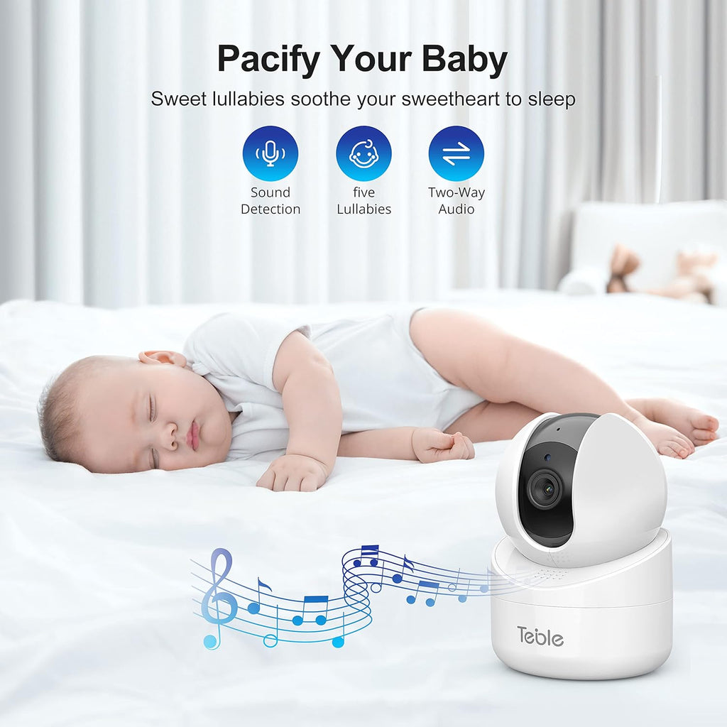 5.5 HD Video Baby Monitor with Camera and Audio H2498