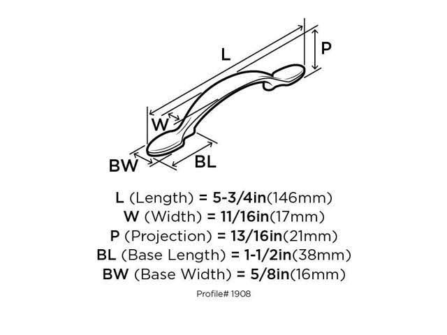 Satin Nickel Cabinet Pull 25-Pack Q245720